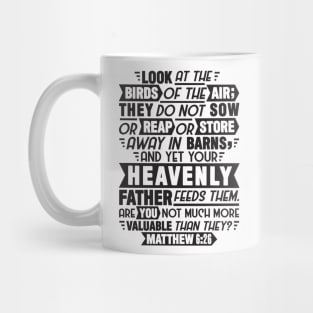 Matthew 6:26 Mug